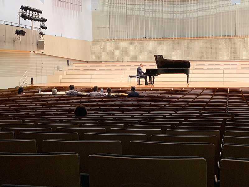 音樂院入學考試現場輔導紀錄